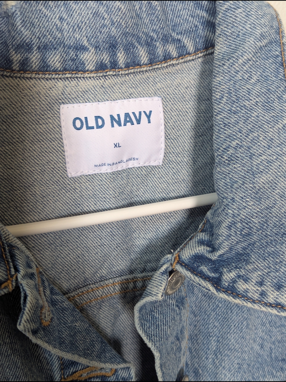 Old Navy Light Blue Denim Jacket - Picture 2 of 3